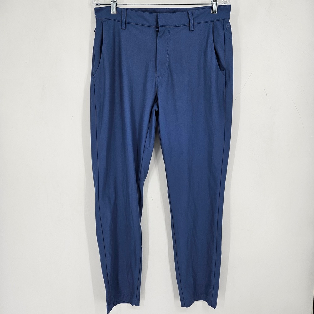 Fabletics Pants Mens 32x32 The Don Trouser Performance Casual Stretch Blue